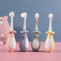 Cartoon animal shaped children's toothbrush