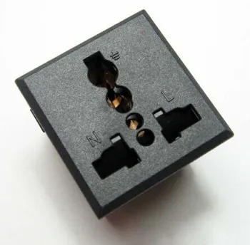 Universal 10A 250V dubai multi socket insert head plug