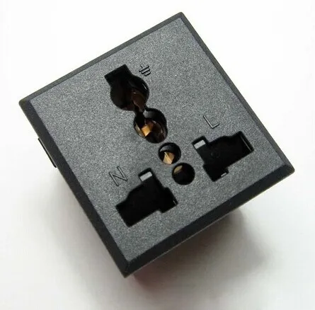 Universal 10A 250V dubai multi socket insert head plug