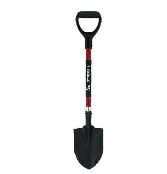 New product Russia Agricultural Shovel with Square Blade and Comfortable D-Grip A Fiberglass Handle