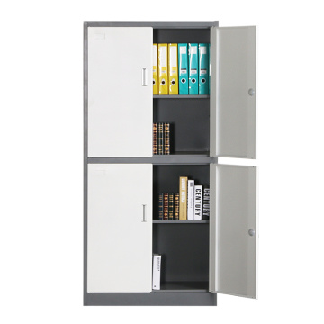 Gabinetes de almacenamiento de metal con cerradura grandes con estantes