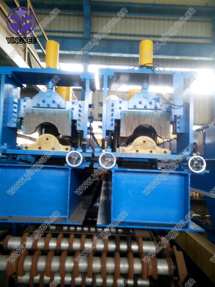 Aluminum Steel Roof Ridge Cap Forming Machine