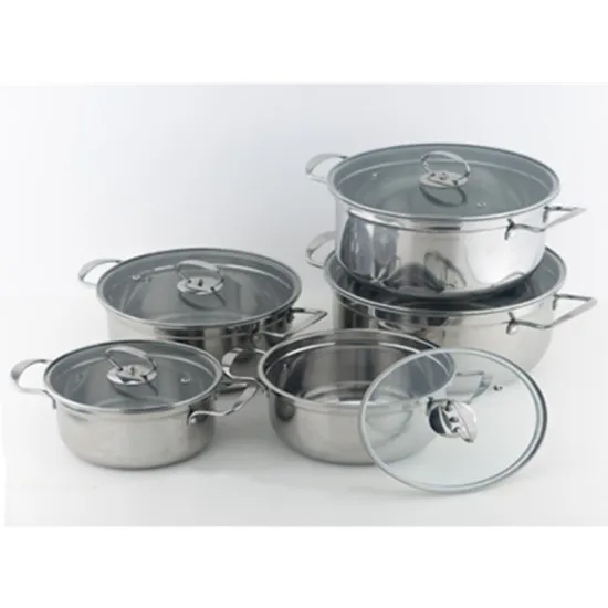 Korean Style Multiclad Stainless Steel Cookware Set