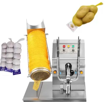 Electric Onion Net Bag Clipper: Double Nails Mesh Bag Clipping Machine