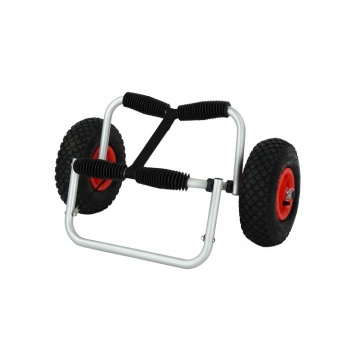 Beach Portable Aluminum Folding Canoe Transport Cart