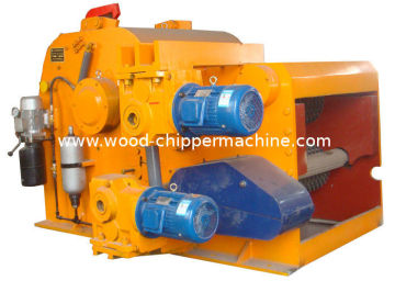 Professional 240 * 750mm Feed Opening Wood Drum Chipper