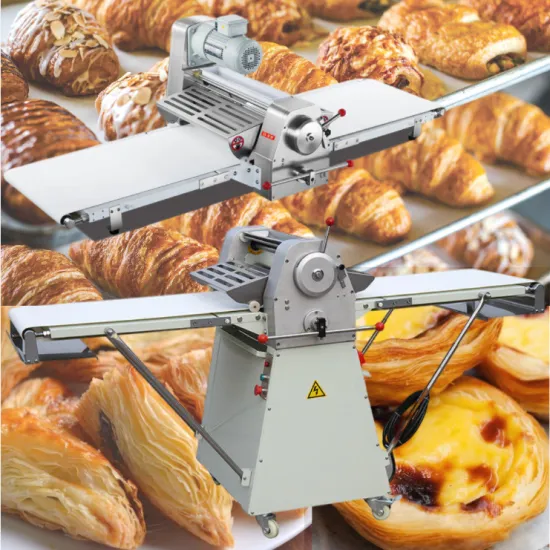 Mini Manual Patisserie Boulanger Laminador Laminoir 520 - 220V Dough Sheeter Machine