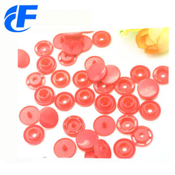 Colorful Plastic Prong Snap Button For Non-woven Bags