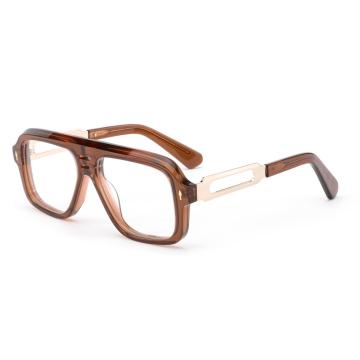 Industrial Navigator Acetate & Metal Hybrid Frames