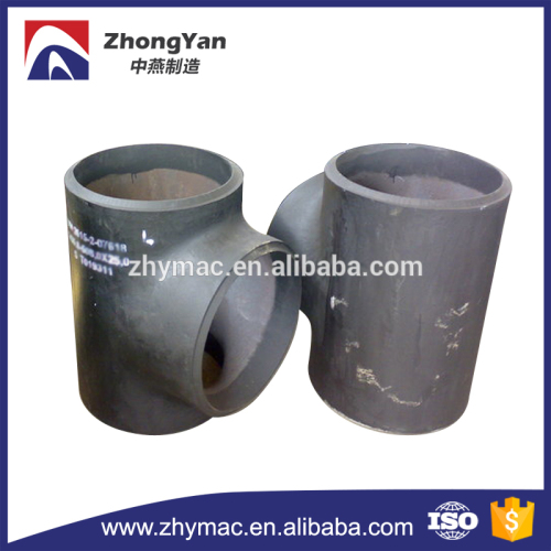 Schedule 40 black carbon steel pipe 3 way elbow fitting for water filter system