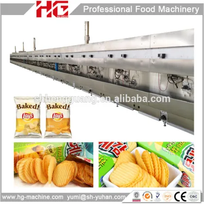 High efficient advanced technology baking chips production line