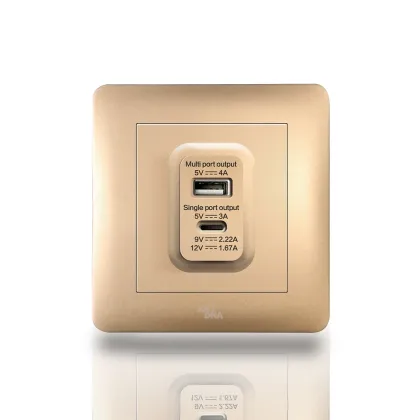 ARTDNA Electrical Socket with USB Socket