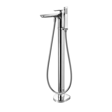 Bathroom single lever bathtub shower mixer floor-standing