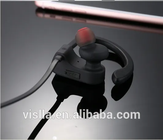 2018 New Waterproof IPX7 wireless Stereo bluetooth headphone supplier,sweatproof sport bluetooth earphone