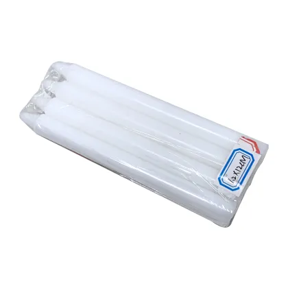 cheap white color household wax ritual candles