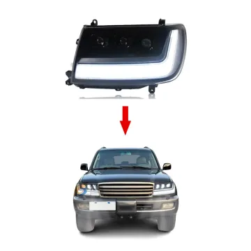 XT Upgrade LED Headlight for Toyota LC100 Land Cruiser 1998-2007 Plug and Play