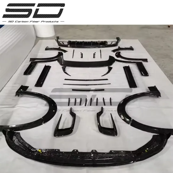 High Quality Modified Carbon Fiber Half Carbon Body Kit with Painting - Mys Style Wide Body Kit Full Set for Levante