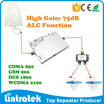 cell phone signal amplifier, gsm 1800mhz cell phone signal booster with cell phone signal booster antenna