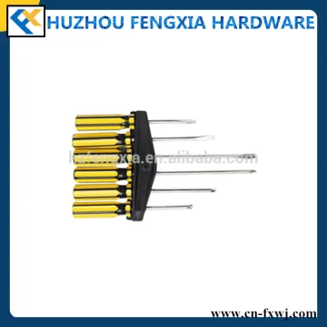 Sale Hardware Tool Professional Industrial Screwdriver Set Cross and Soltted Screwdriver Set Cross Screwdriver Set
