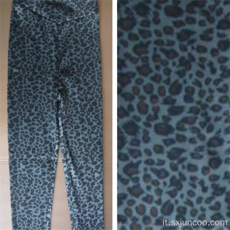 Leggings leopardati elasticizzati Bape Audlts stampati alla moda