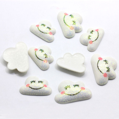 Super Quality Cloud Mass Shaped Resin Cabochon Flatback Beads DIY Craft Ornaments Handmade Toy Decor Beads