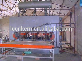 hydraulic melamine hot press types/short cycle melamine laminating press machine