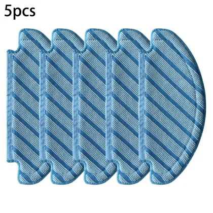 5PCS Mop Cloths Cleaning Cloths 250*110mm For Ecovacs Deebot T8 Vacuum Cleaner Accessories Sweeper Robot Cleaning Accessories