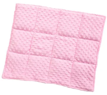 Custom Design Super Soft Minky Dot Weighted Lap Pad for Kids with Sensory Processing Disorder - Hot Sale 5lb