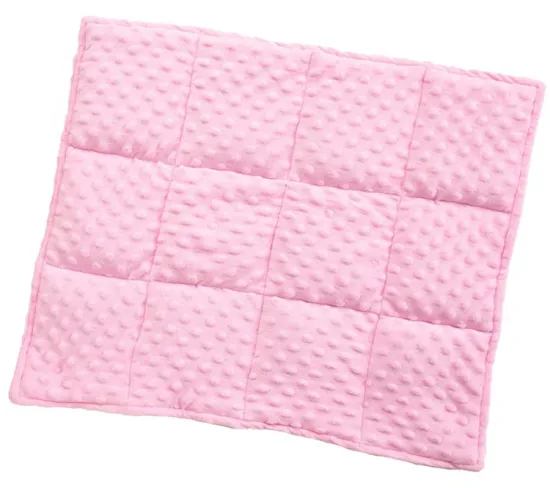 Custom Design Super Soft Minky Dot Weighted Lap Pad for Kids with Sensory Processing Disorder - Hot Sale 5lb