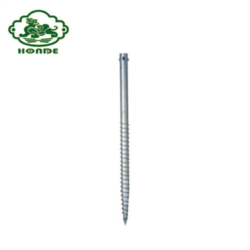 Galvanized Auger Ground Screw For Fence Posts
