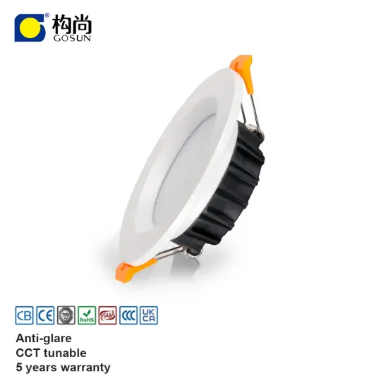 Diameter 180mm 20W Recessed SMD 3CCT Switchable LED Downlight