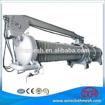 High pressure air mesh filter leaf