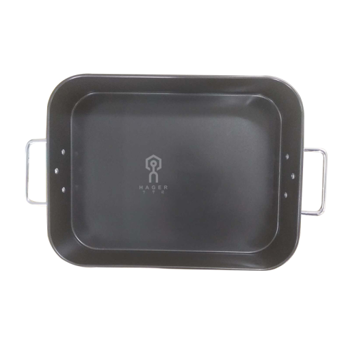 Rectangular Roaster with Rack Roasted Chicken Pan With Handles Factory