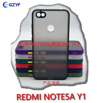 5A MATTE CASE สำหรับ Redmi Note 5A Back Cover - Anti -Shock TPU Cover Cover Wholesale