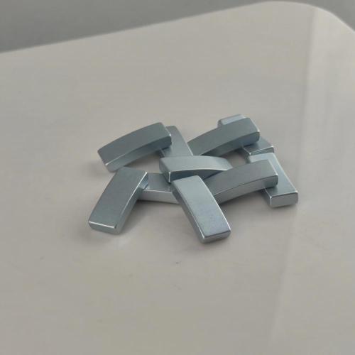 Neodymium Arc Magnet Galvanized R96xr90x13x33Degree rare earth neodymium Arc magnet galvanized Manufactory