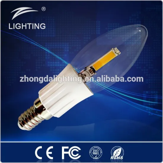 2015 new modern led filament candle bulb