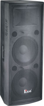 High quality powerful double 15" professional stage speaker