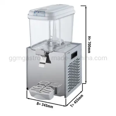 Table Top Commercial Juice Dispenser with CE Certificate