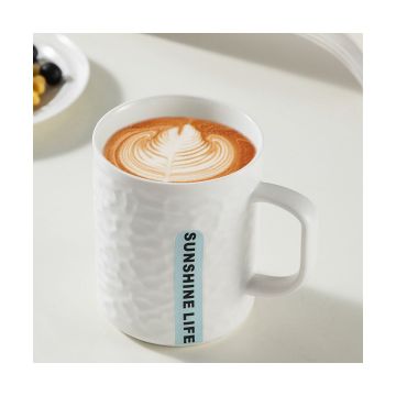 ขายส่งแก้วกาแฟเซรามิกสีขาวสำหรับการระเหิด - Maxcook Christmas Valentine Gifts 13.5 oz blank mug