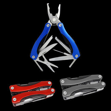 Multifunction Fishing Pliers, Anodized Aluminum Body