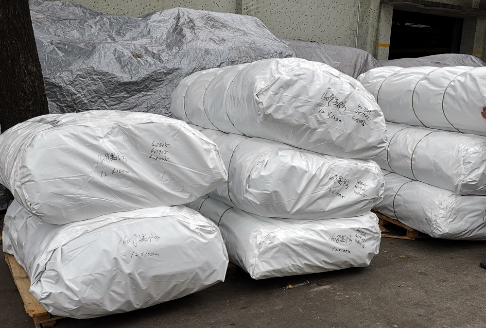 Pond Liner Packing In Bale 2