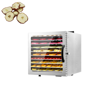 Getrocknete Obst- und Gemüseverarbeitungsmaschine - Einfrierentrockner und Dehydrator