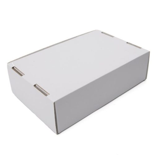 Custom White Corrugated Cardboard Mailers Boxes