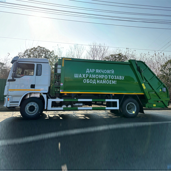 Shacman L3000 4x2 12cbm Garbage Compaction Truck with Tailor-Made Solutions