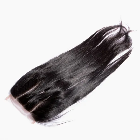 hot sale thin 4x4 brazilian transparent lace human hair closure