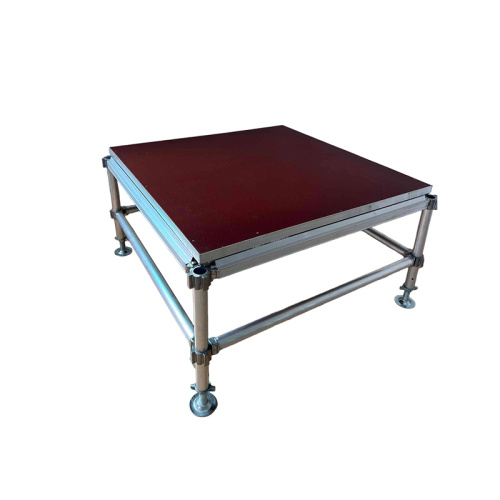 Plataforma móvil de aleación de aluminio con montaje rápido