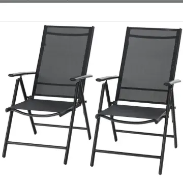 Portable Patio Dining Chairs: High Back Folding Outdoor Camping Seats