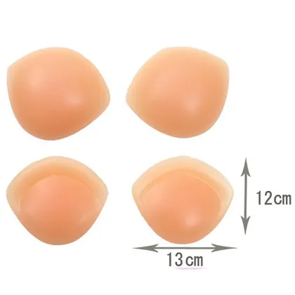 Silicone Reunseable Swimsuit Bikini Bra Insert Soft Bra Pads Enhancer Chest Push Up Women Bra Pads Cups Intimates Accessories