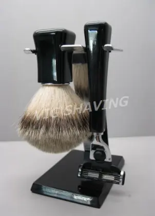 2014 new black men shaving set
