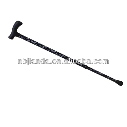 Ninghai jianda folding Aluminum custom Design elderly Crutch walking canes and sticks